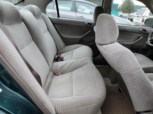 2HGEJ6617YH602554 - 2000 HONDA CIVIC BASE GREEN photo 10