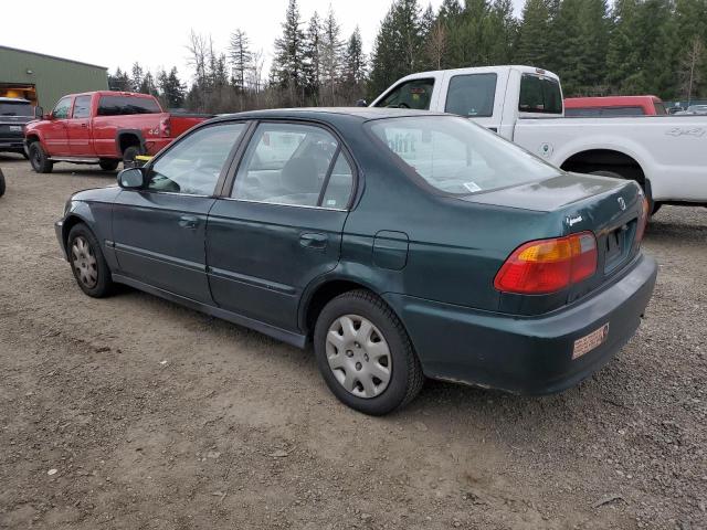 2HGEJ6617YH602554 - 2000 HONDA CIVIC BASE GREEN photo 2