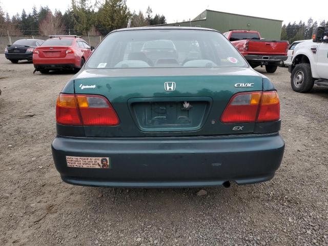 2HGEJ6617YH602554 - 2000 HONDA CIVIC BASE GREEN photo 6