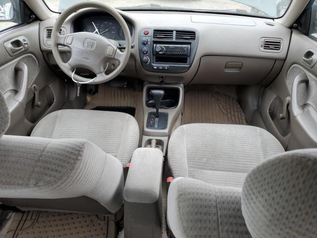 2HGEJ6617YH602554 - 2000 HONDA CIVIC BASE GREEN photo 8