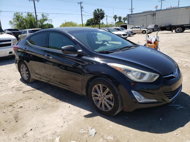 5NPDH4AE1EH531472 - 2014 HYUNDAI ELANTRA SE BLACK photo 4