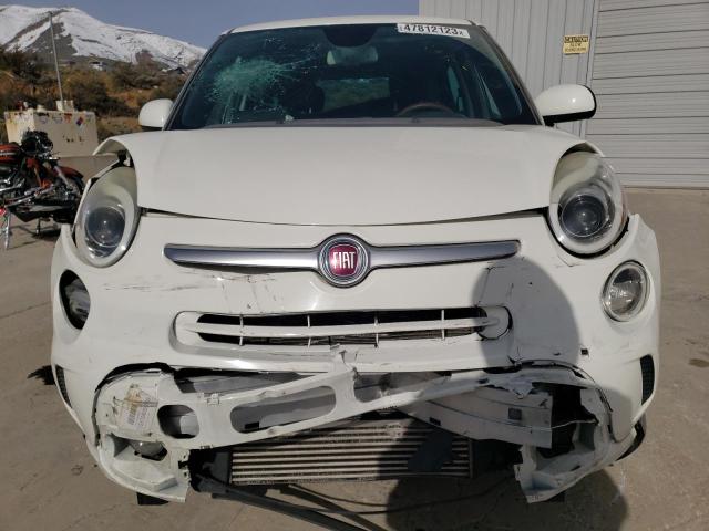 ZFBCFADH7EZ011875 - 2014 FIAT 500L TREKKING WHITE photo 5