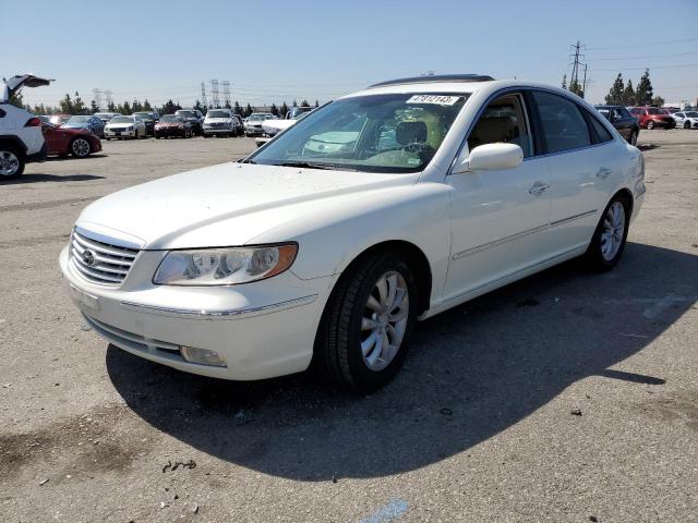 KMHFC46F56A052565 - 2006 HYUNDAI AZERA SE WHITE photo 1