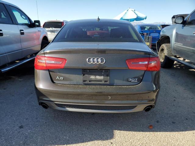 WAUHGAFC2EN139382 - 2014 AUDI A6 PRESTIGE GRAY photo 6