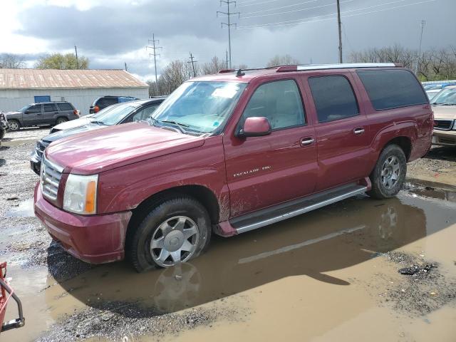 3GYFK66N26G105258 - 2006 CADILLAC ESCALADE ESV RED photo 1