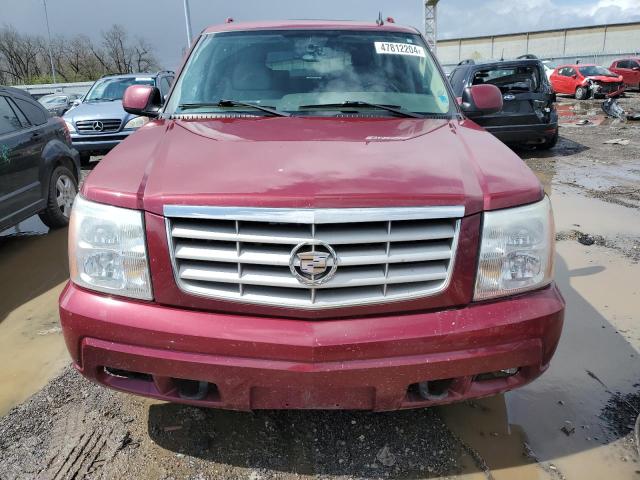 3GYFK66N26G105258 - 2006 CADILLAC ESCALADE ESV RED photo 5