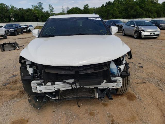 3GNKBDRSXLS536859 - 2020 CHEVROLET BLAZER 3LT WHITE photo 5