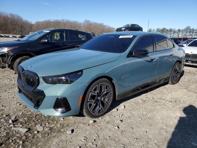 WBY13HG01SCS98980 - 2025 BMW I5 XDRIVE 40 TEAL photo 1