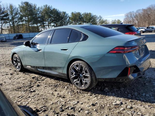 WBY13HG01SCS98980 - 2025 BMW I5 XDRIVE 40 TEAL photo 2