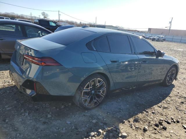 WBY13HG01SCS98980 - 2025 BMW I5 XDRIVE 40 TEAL photo 3