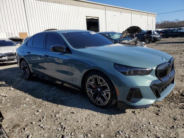 WBY13HG01SCS98980 - 2025 BMW I5 XDRIVE 40 TEAL photo 4