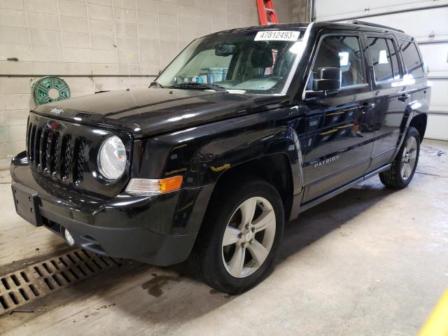 1C4NJRFB1GD542856 - 2016 JEEP PATRIOT LATITUDE BLACK photo 1