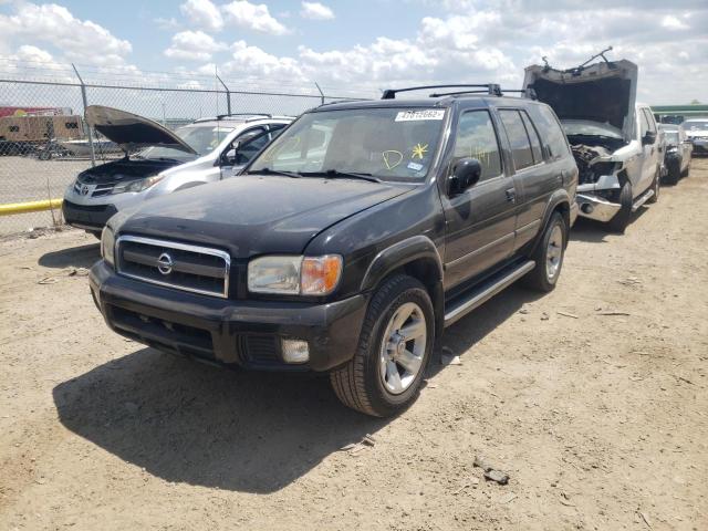 JN8DR09X72W664226 - 2002 NISSAN PATHFINDER LE 黑色 照片 2