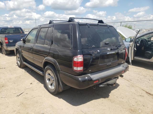 JN8DR09X72W664226 - 2002 NISSAN PATHFINDER LE 黑色 照片 3
