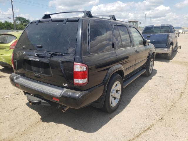 JN8DR09X72W664226 - 2002 NISSAN PATHFINDER LE 黑色 照片 4