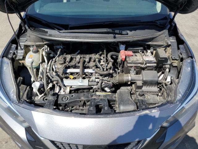 3N1CN8EV5ML915021 - 2021 NISSAN VERSA SV GRAY photo 11