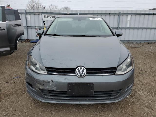 3VW217AU3GM055384 - 2016 VOLKSWAGEN GOLF S/SE GRAY photo 5