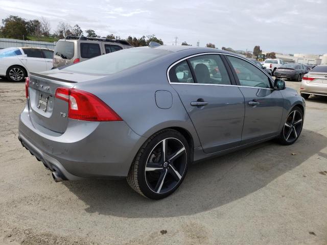 YV126MFP0G2397642 - 2016 VOLVO S60 R DESIGN GRAY photo 3