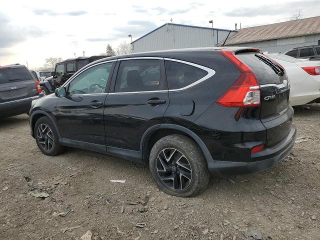 2HKRM4H48GH656843 - 2016 HONDA CR-V SE BLACK photo 2