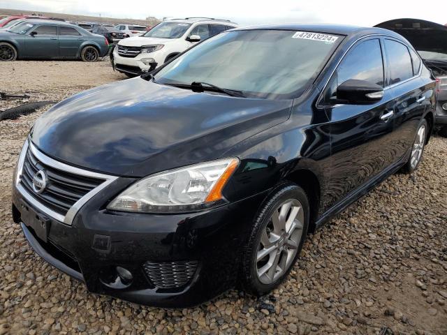 3N1AB7AP5FY223669 - 2015 NISSAN SENTRA S BLACK photo 1