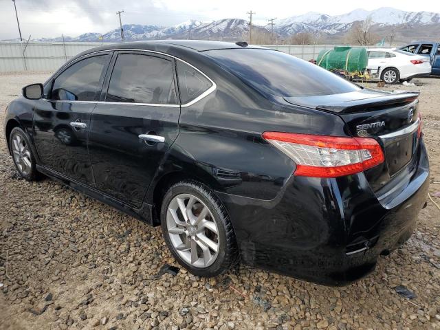 3N1AB7AP5FY223669 - 2015 NISSAN SENTRA S BLACK photo 2