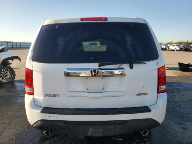 5FNYF4H43CB026047 - 2012 HONDA PILOT EX WHITE photo 6