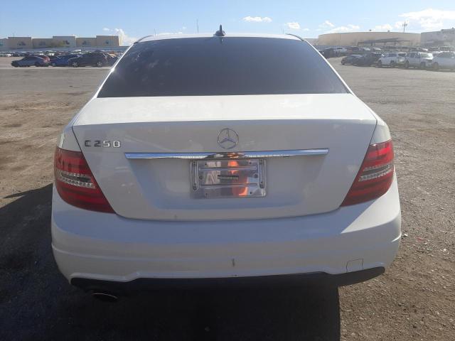 WDDGF4HB6CR221859 - 2012 MERCEDES-BENZ C 250 WHITE photo 6