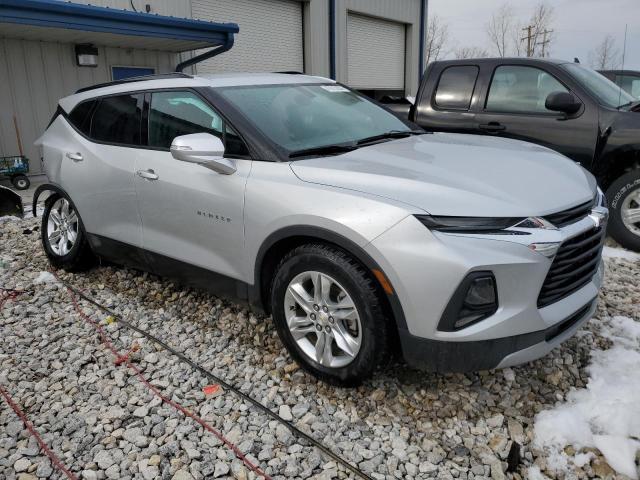 3GNKBHRSXLS606772 - 2020 CHEVROLET BLAZER 2LT SILVER photo 4