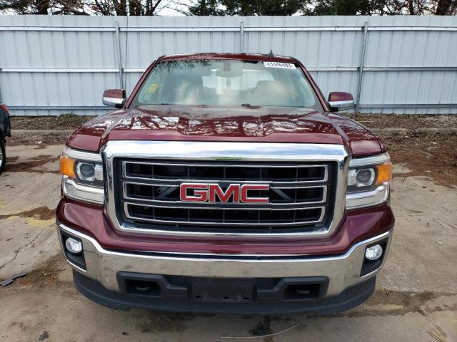 1GTV2UEC6EZ198029 - 2014 GMC SIERRA K1500 SLE BURGUNDY photo 5