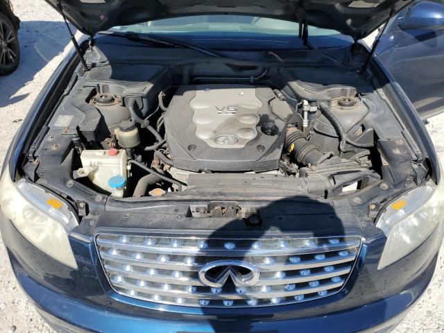 JNRAS08W45X202278 - 2005 INFINITI FX35 BLUE photo 11