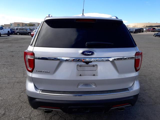 1FM5K7F83JGB11507 - 2018 FORD EXPLORER LIMITED SILVER photo 6