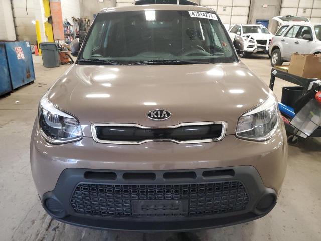 KNDJP3A5XE7053640 - 2014 KIA SOUL + TAN photo 5