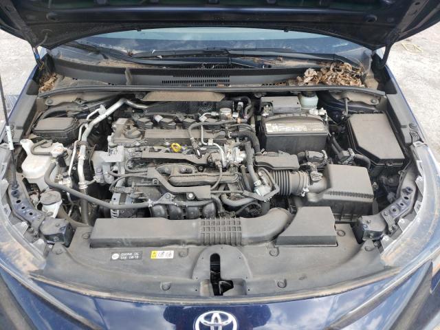 JTDS4MCE5MJ058469 - 2021 TOYOTA COROLLA SE BLUE photo 11