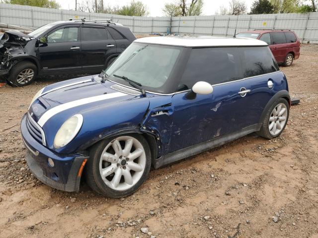 WMWRE33404TD82253 - 2004 MINI COOPER S BLUE photo 1