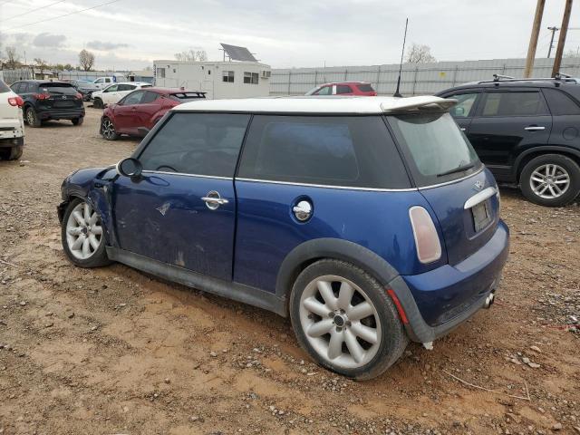 WMWRE33404TD82253 - 2004 MINI COOPER S BLUE photo 2