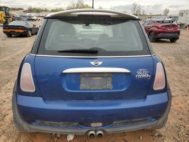 WMWRE33404TD82253 - 2004 MINI COOPER S BLUE photo 6