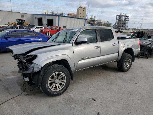 3TMAZ5CN2GM002242 - 2016 TOYOTA TACOMA DOUBLE CAB SILVER photo 1