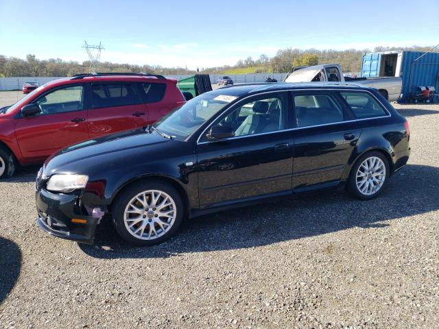 WAUKF78E48A169876 - 2008 AUDI A4 2.0T AVANT QUATTRO BLACK photo 1