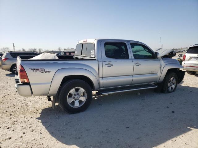 3TMJU62N98M062221 - 2008 TOYOTA TACOMA DOUBLE CAB PRERUNNER SILVER photo 3