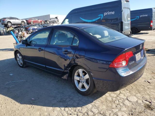 1HGFA16807L092070 - 2007 HONDA CIVIC EX BLUE photo 2