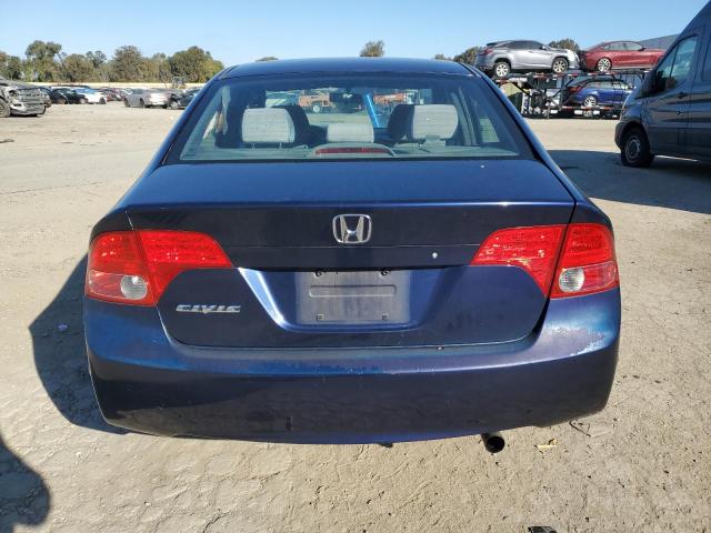 1HGFA16807L092070 - 2007 HONDA CIVIC EX BLUE photo 6