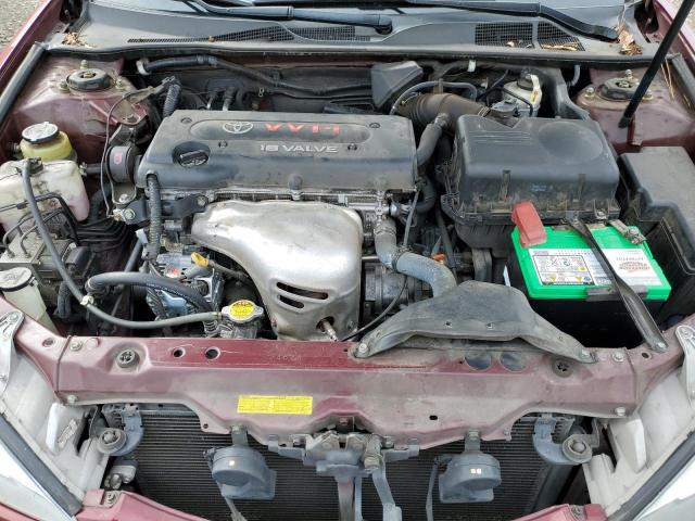 4T1BE32K83U202877 - 2003 TOYOTA CAMRY LE RED photo 11