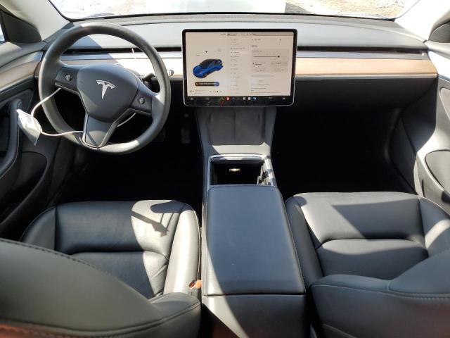 5YJ3E1EB4MF965627 - 2021 TESLA MODEL 3 BLUE photo 8