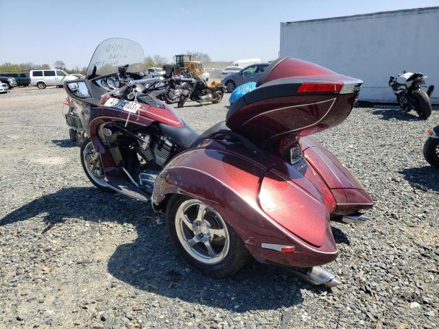 5VPSW36N4B3002865 - 2011 VICTORY MOTORCYCLES VISION TOUR BURGUNDY photo 3