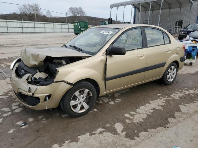 KNADE223996556952 - 2009 KIA RIO BASE TAN photo 1