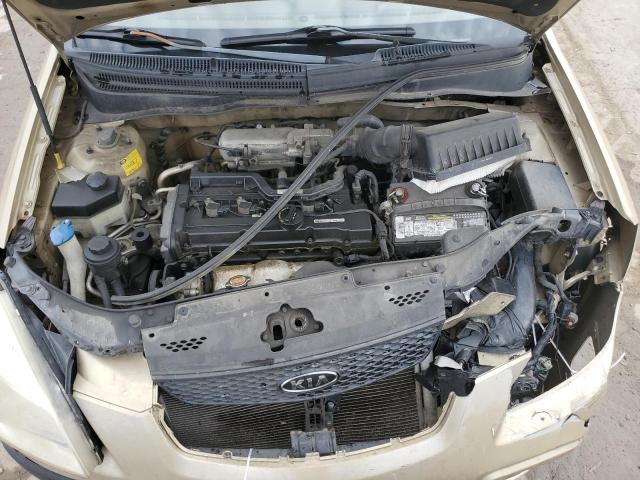 KNADE223996556952 - 2009 KIA RIO BASE TAN photo 11