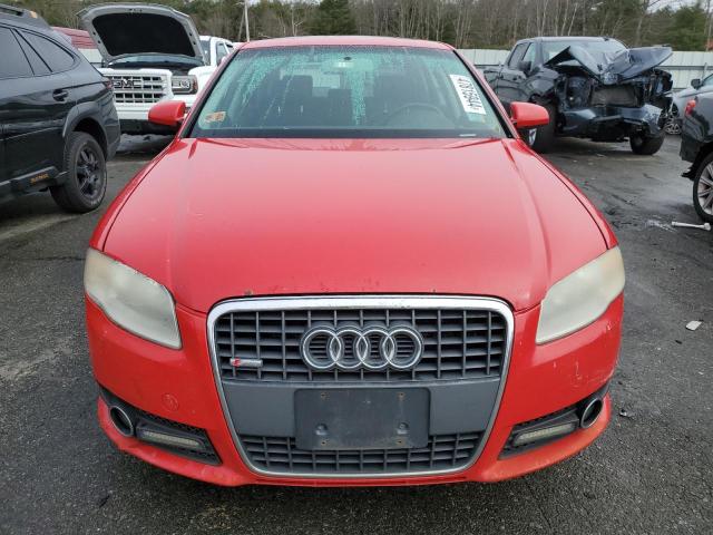 WAUDF78E08A057097 - 2008 AUDI A4 2.0T QUATTRO RED photo 5