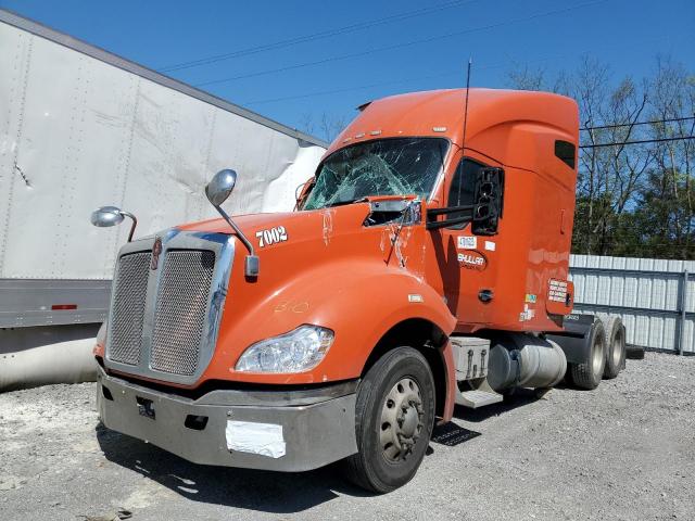 1XKYD49X6FJ467235 - 2015 KENWORTH CONSTRUCTI T680 ORANGE photo 2