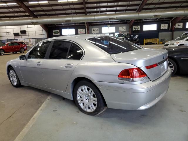 WBAGL63442DP60304 - 2002 BMW 745 I SILVER photo 2