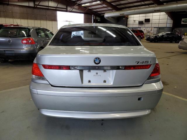 WBAGL63442DP60304 - 2002 BMW 745 I SILVER photo 6